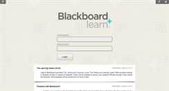 Desktop Screenshot of blackboard.southark.edu